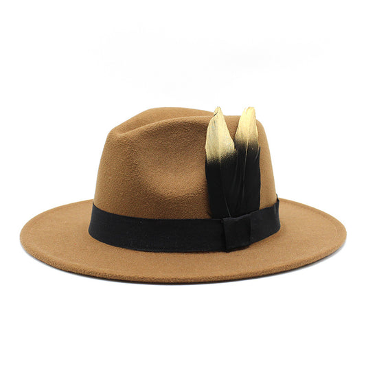 Feathered Panama Hat