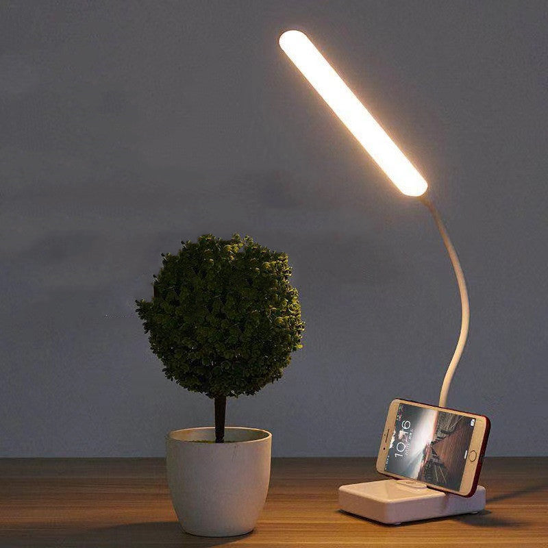 White Light USB Charging Desk Lamp Folding LED Desk Lamp