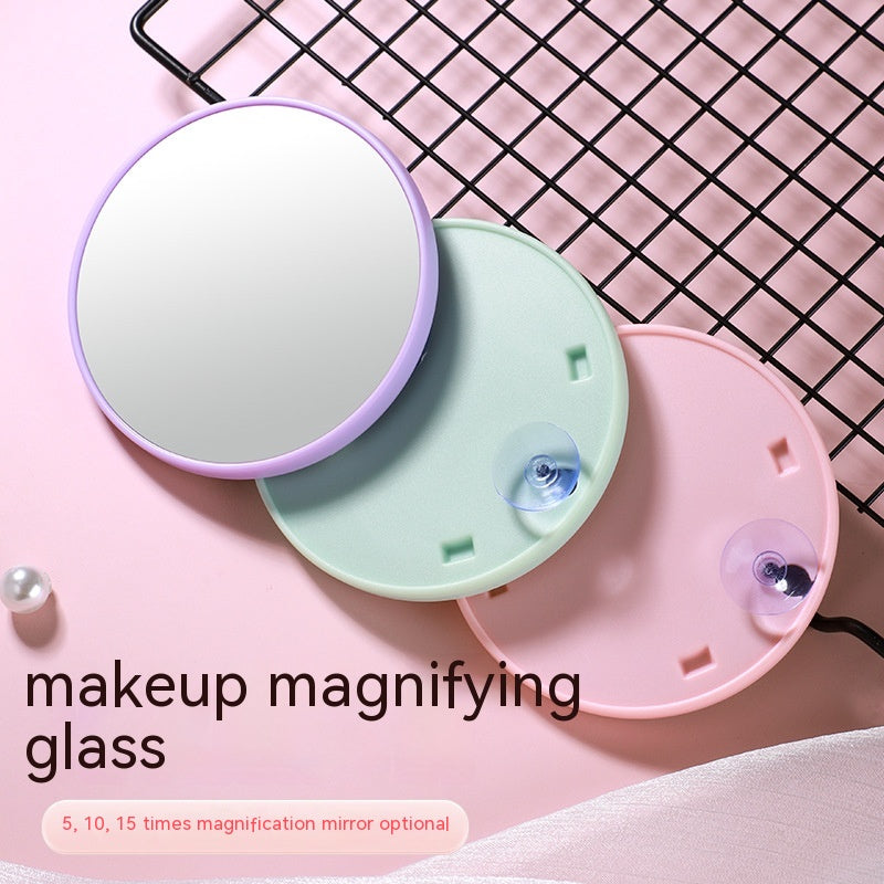 Suction Cup Plastic Cosmetic Mirror