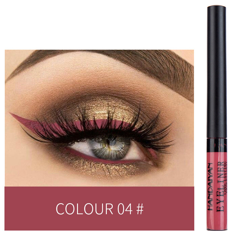 12-color Matte Color Liquid Eyeliner