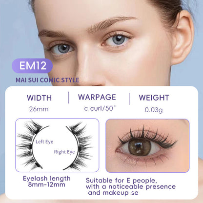 Magnetic Suction Natural Eyelashes