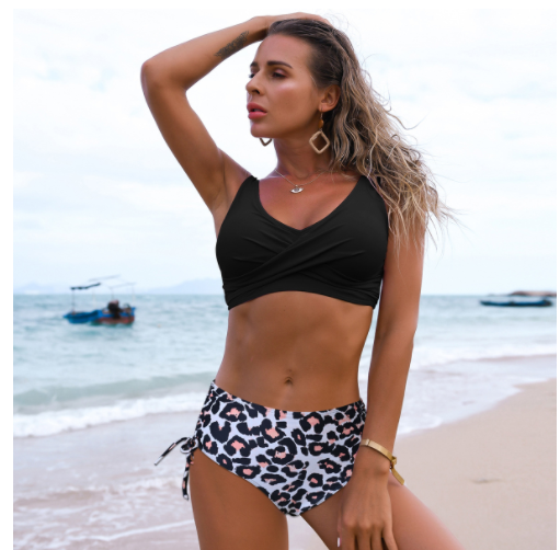 Twist Bikini High Waist Swimsuit