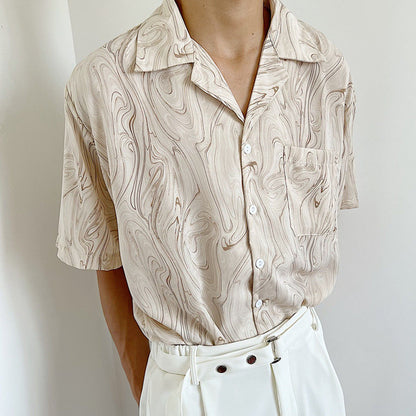 Summer Niche Lazy And Loose Western Style Casual Shirt