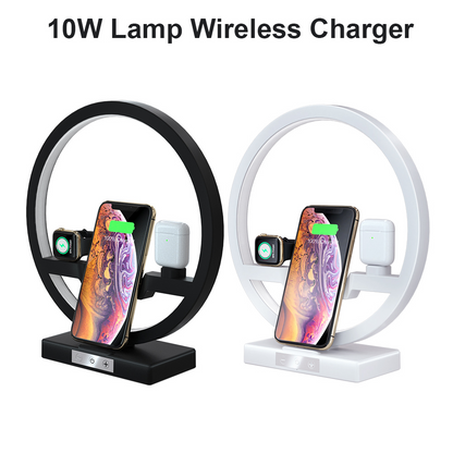 Apple Compatible 10W Wireless Charger Table Lamp