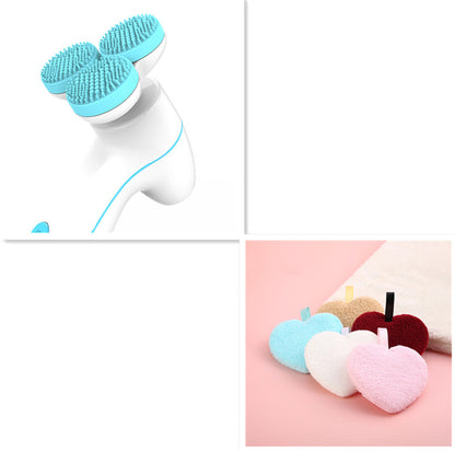 3D Electric Silicone Facial Cleanser Device