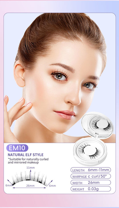 Magnetic Suction Natural Eyelashes