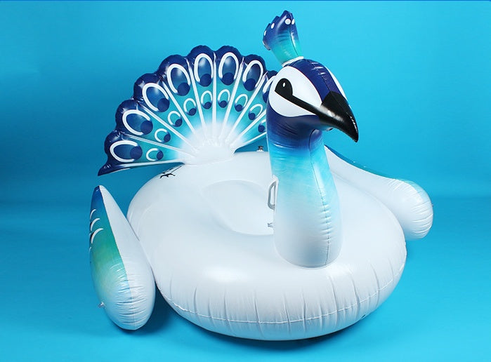 Giant Peacocks Inflatable Beach Mattress