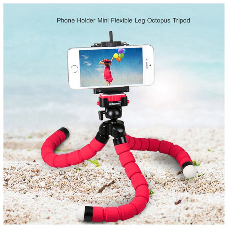 Flexible Sponge Octopus Tripod