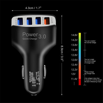 4USB Car charger