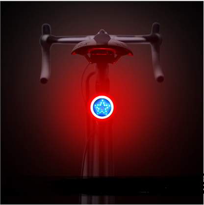 BRIGHT LED USB Charge Bicycle Taillight Multiple Shapes