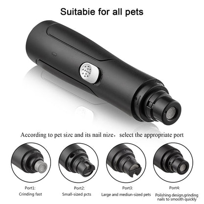 Rechargeable Electronic Pet Nail Grinder