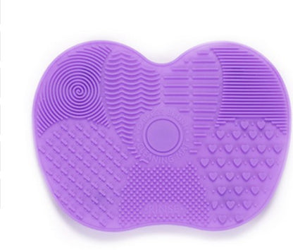 Makeup brush cleaning pad cleaning pad