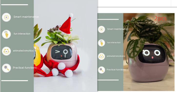 LCD Display Smart Planter