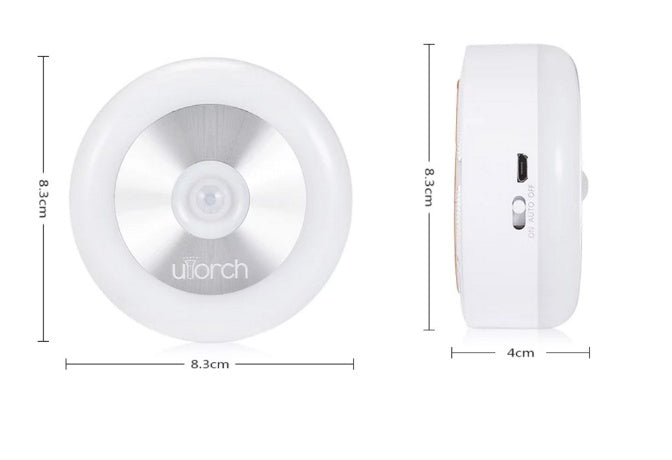 LED infrared touch sensor night light