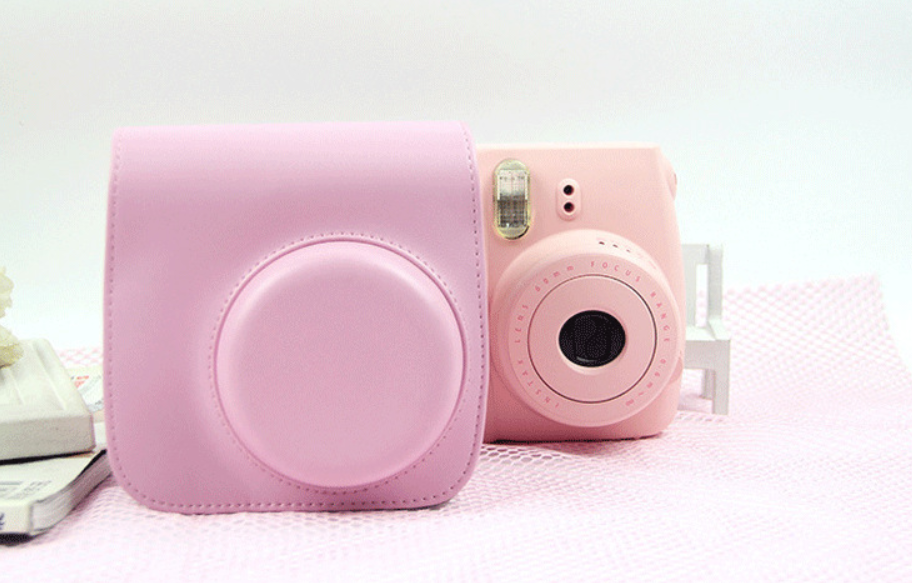 instax camera mini Leather camera bag protect case small pu camera shoulder bag