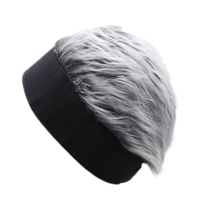 Cotton Brimless Furry Hair Snow Beanie