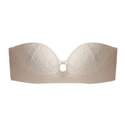 Strapless non-slip invisible bra