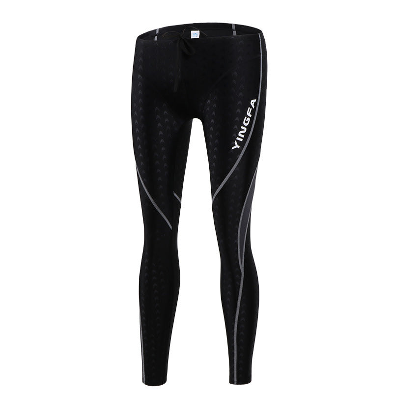 Swim Pants Sharkskin Fabric Tech