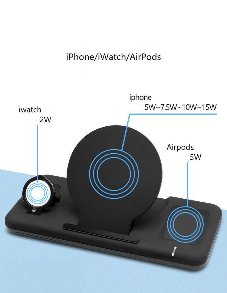 Watch Holder Magnetic Qi Three-in-one Wireless Charger