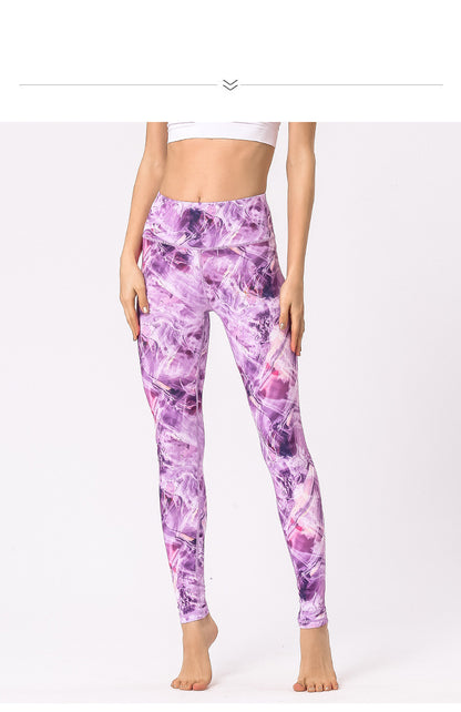 Cosmic Print Leggings