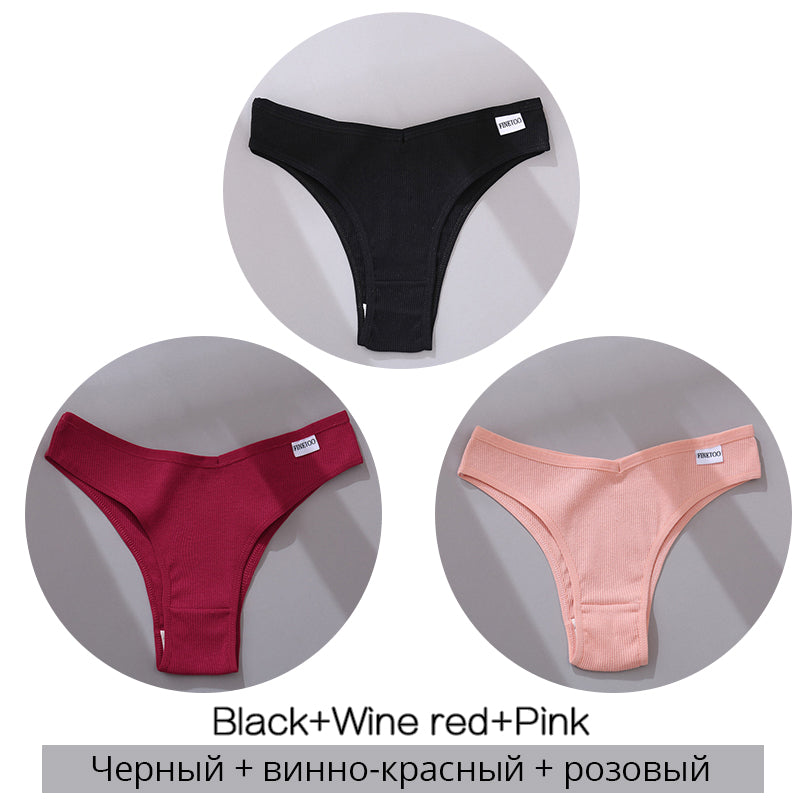 Cotton Underwear Women Thong Sexy Underwear