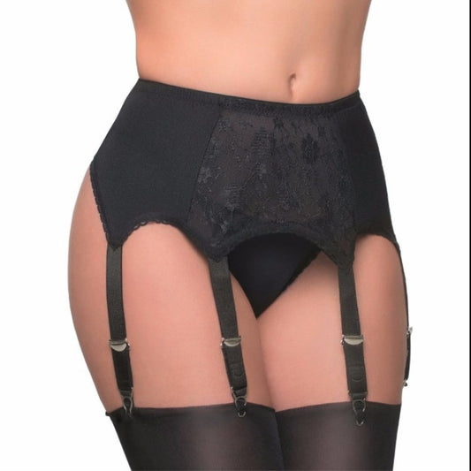 Adjustable buckle garter belt