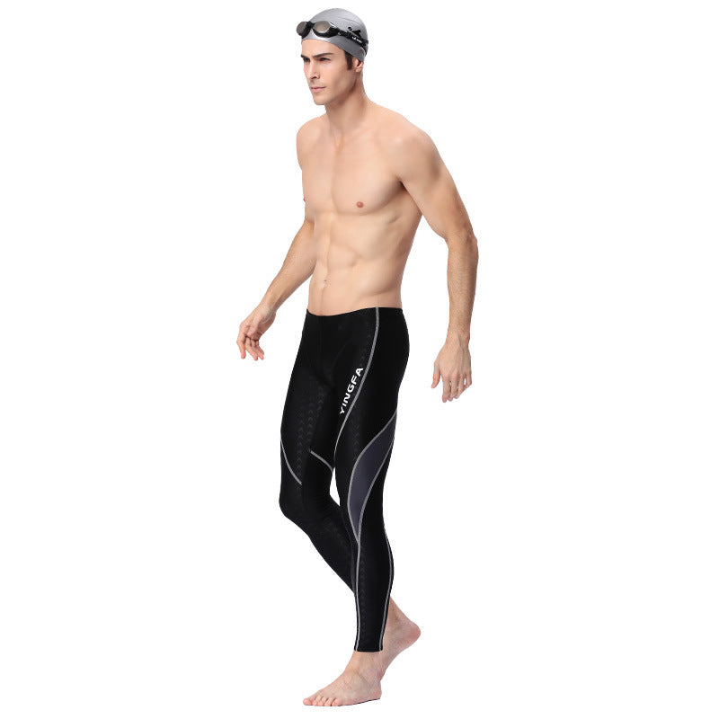 Swim Pants Sharkskin Fabric Tech