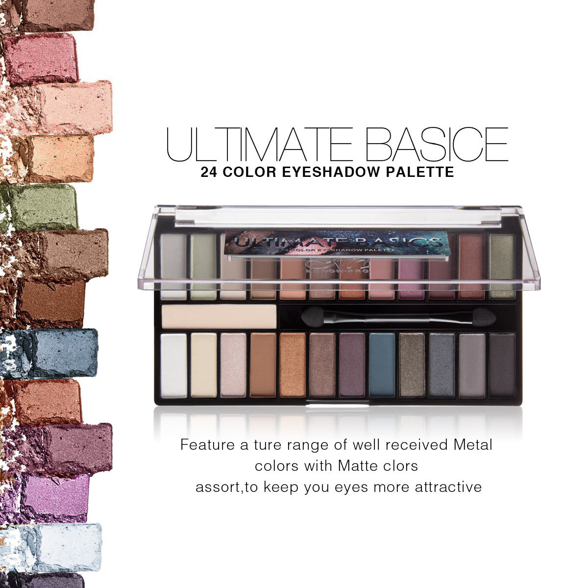 24-color primer matte pearl eye shadow