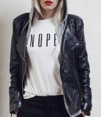 BAD GIRL x NOPE Tee