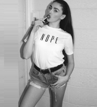 BAD GIRL x NOPE Tee