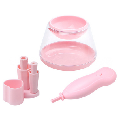 Electric Makeup Brush Cleaner Set