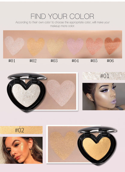 Face Contour Glow Makeup