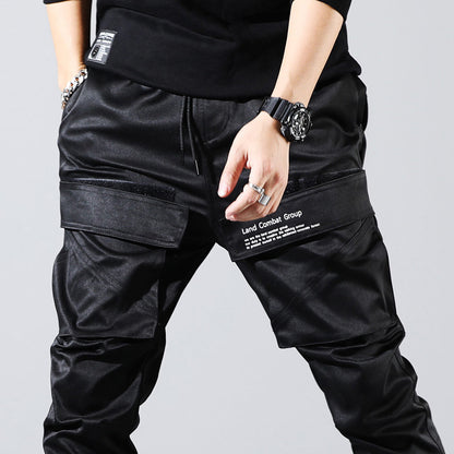 Black Velcro Pants