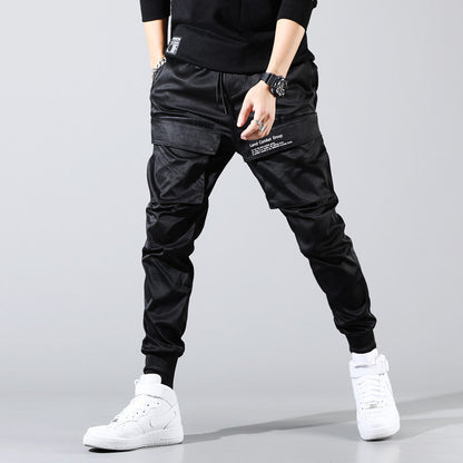 Black Velcro Pants