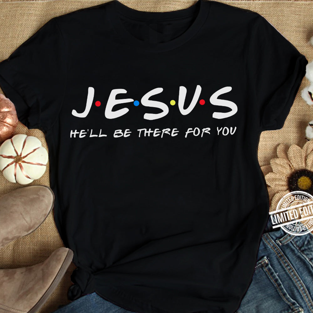 Jesus Friends Graphic Print Tee