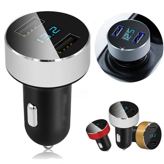 Car Double USB Mobile Phone Charger