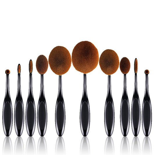 High Quality Cosmetic 10 Brush Set