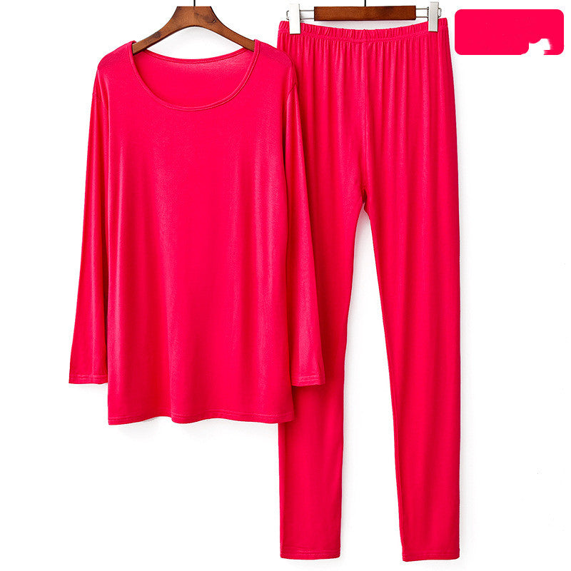 Stretch Thin Long Pants Pajama Lounge Suit