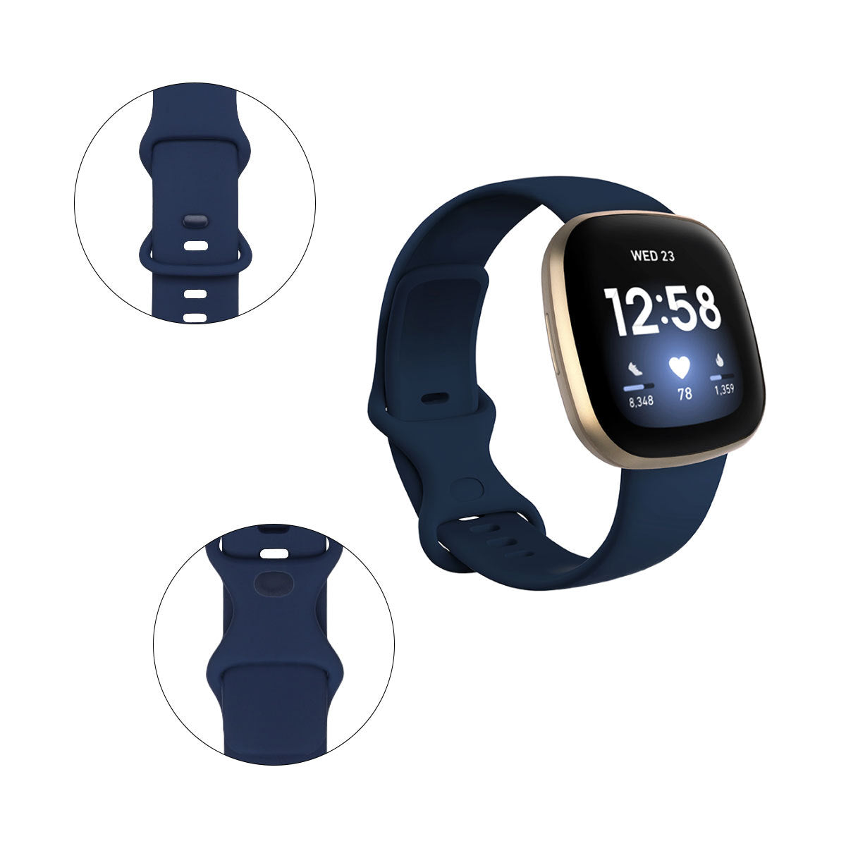 Original Silicone Versa3 Strap