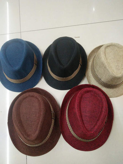 Strap Detail Men's Trilby Hat