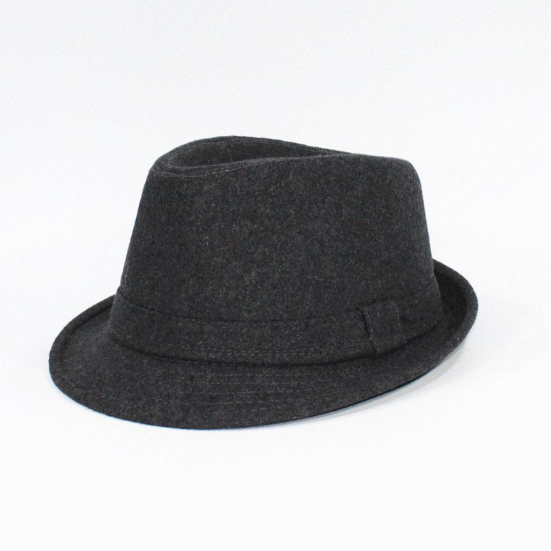 Strap Detail Men's Trilby Hat