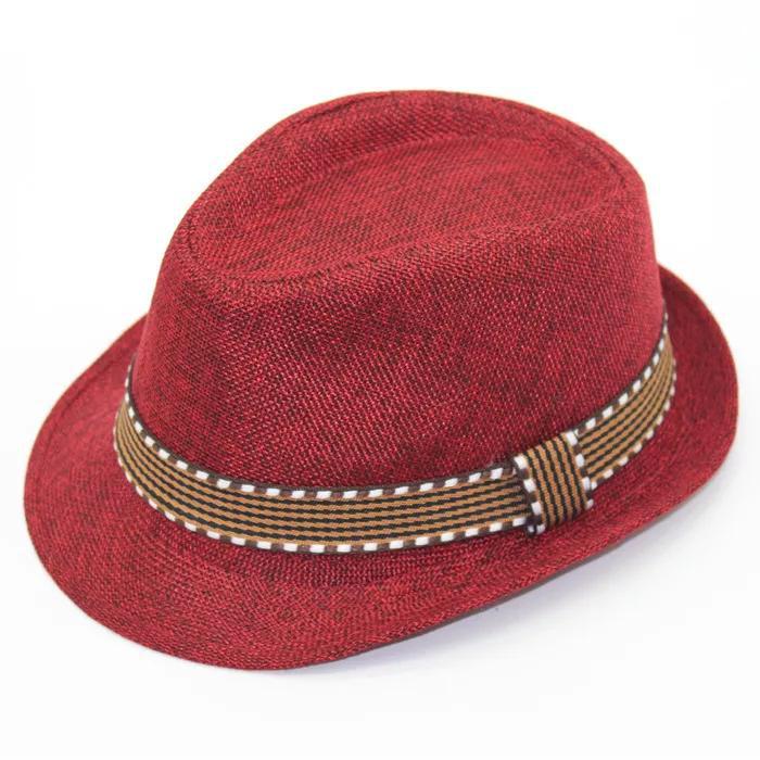 Strap Detail Men's Trilby Hat