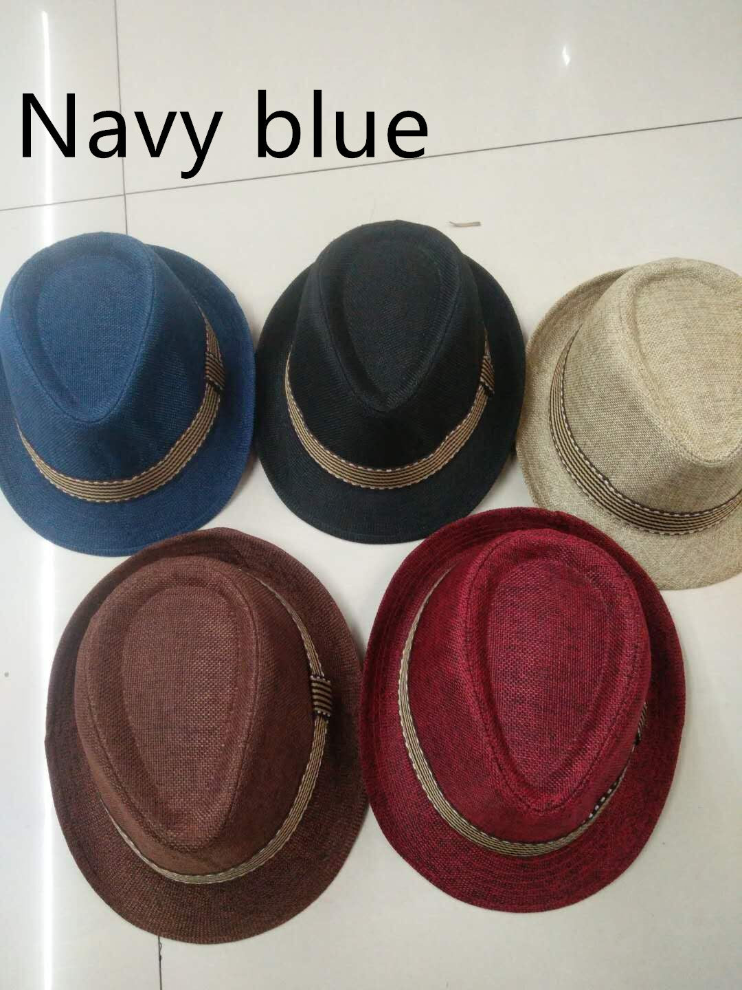 Strap Detail Men's Trilby Hat