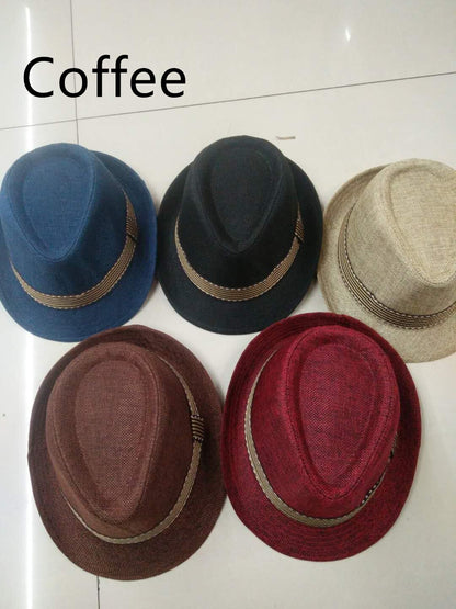 Strap Detail Men's Trilby Hat