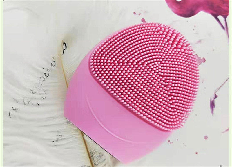 Electric Ultrasonic Silicone Brush