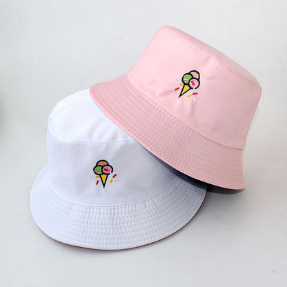 Embroidery Detail Bucket Hat