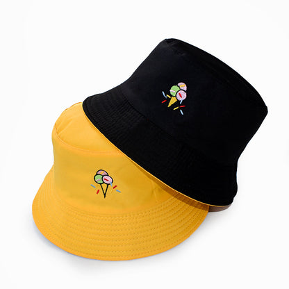 Embroidery Detail Bucket Hat