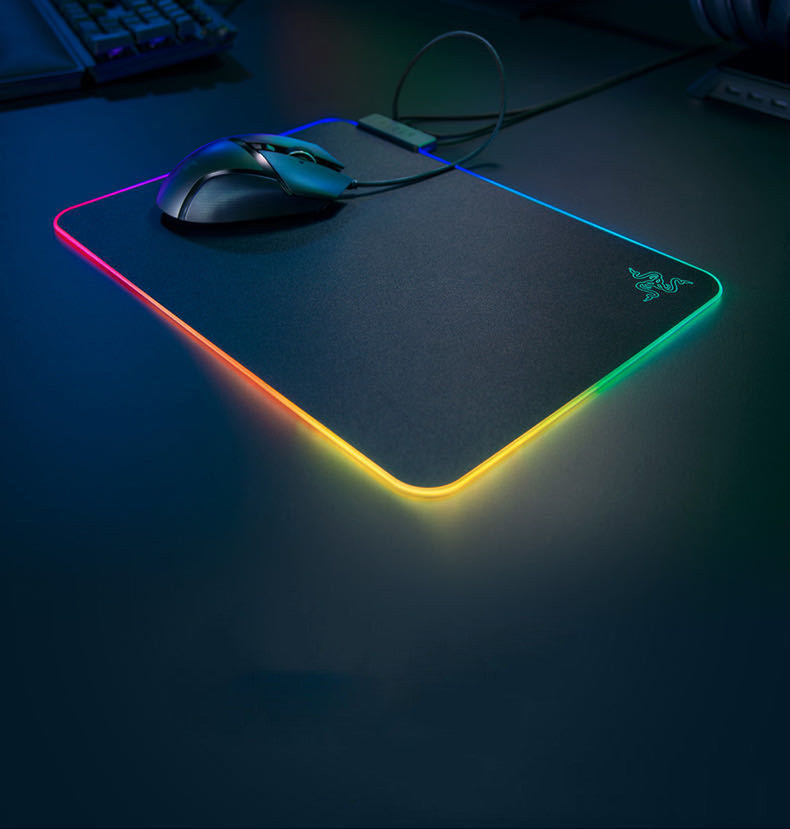 Razer Firefly Hard V2 RGB Game Mouse Pad Built-in Cable Non Slip Rubber Base