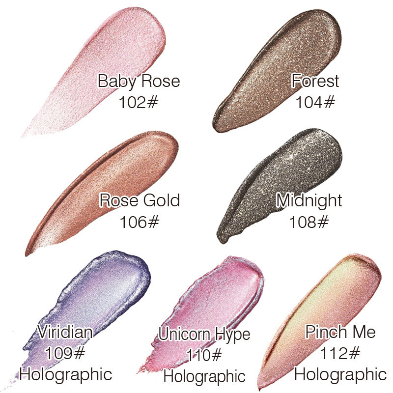 PHOERA Magnificent Metals Glitter and Glow Liquid Eyeshadow 12 Colors