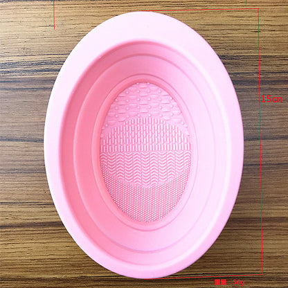 Silicone Cosmetic Makeup Brush Cleaning Pad Board